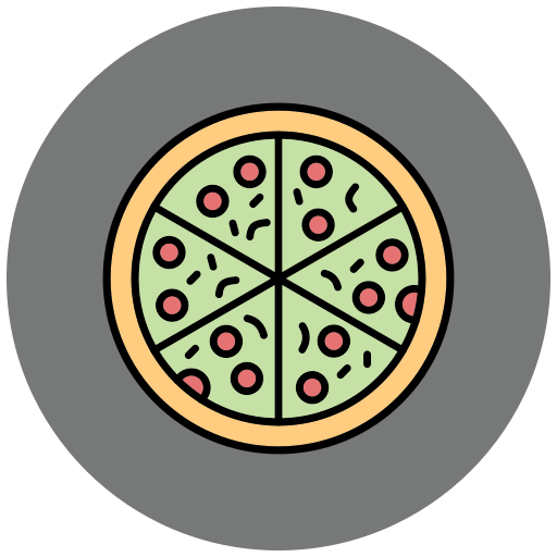 피자 Generic color lineal-color icon