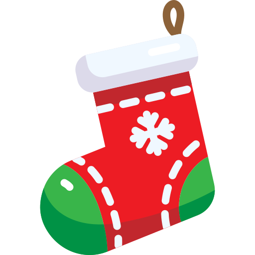 Рождественский носок Generic color fill иконка