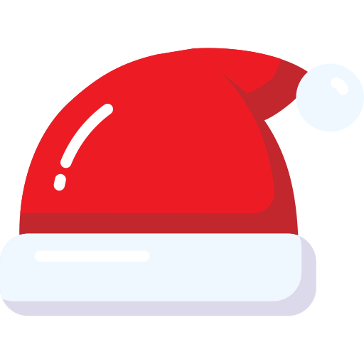 サンタの帽子 Generic color fill icon