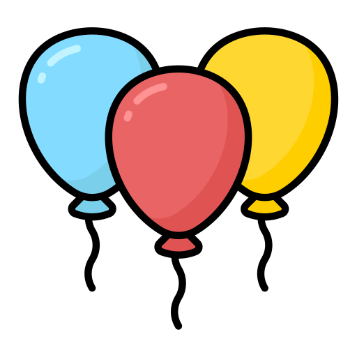 des ballons Generic color lineal-color Icône