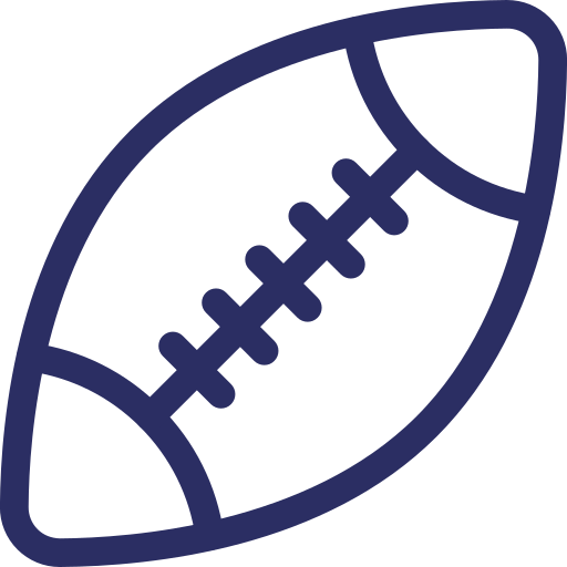 rugby Generic outline icon