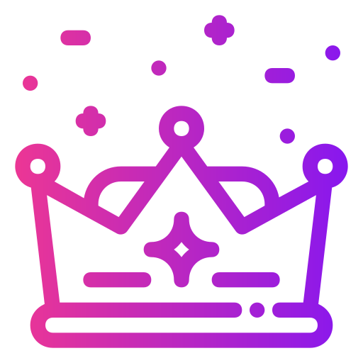 Crown Generic gradient outline icon