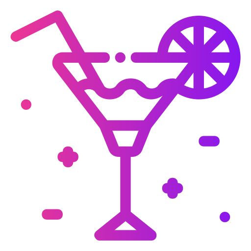 cocktail Generic gradient outline icon