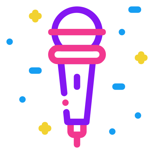 Микрофон Generic color outline иконка