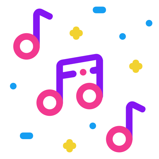 음악 Generic color outline icon