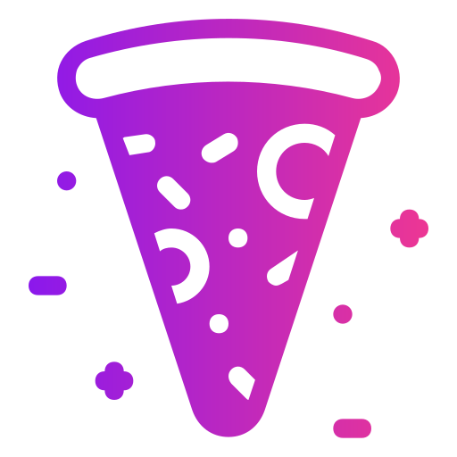pizza Generic gradient fill Icône