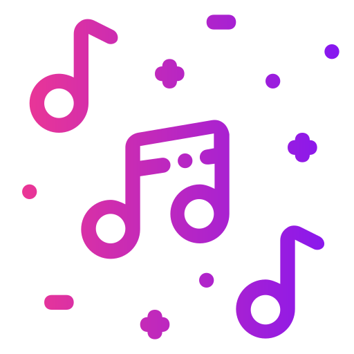 musik Generic gradient outline icon