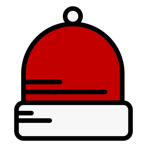 Świąteczny kapelusz Generic color lineal-color ikona