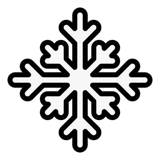 Śnieg Generic color lineal-color ikona