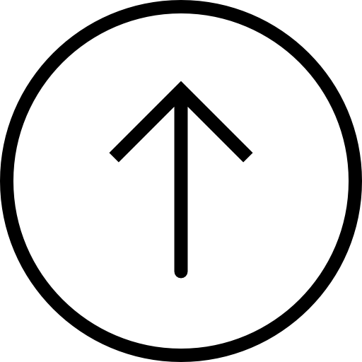 freccia su Basic Miscellany Lineal icona