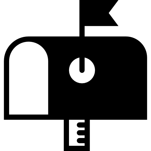 skrzynka pocztowa Basic Miscellany Fill ikona