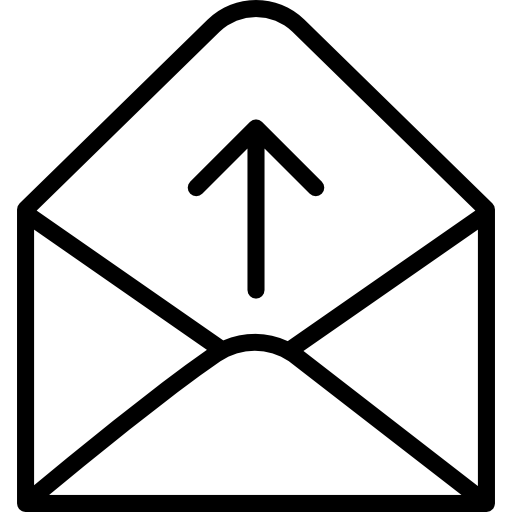 Envelope Basic Miscellany Lineal icon
