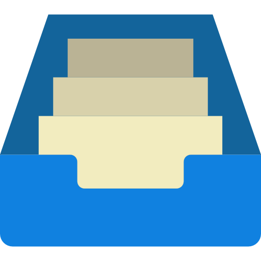 Archive Basic Miscellany Flat icon
