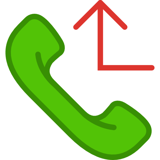 telefoon Basic Miscellany Flat icoon