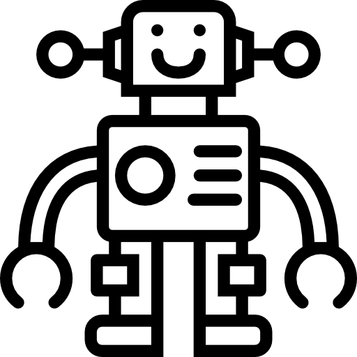 roboter Basic Miscellany Lineal icon