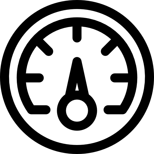 Спидометр Basic Rounded Lineal иконка