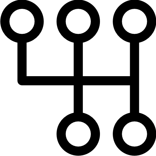 Коробка передач Basic Rounded Lineal иконка