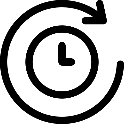 Clockwise Basic Rounded Lineal icon