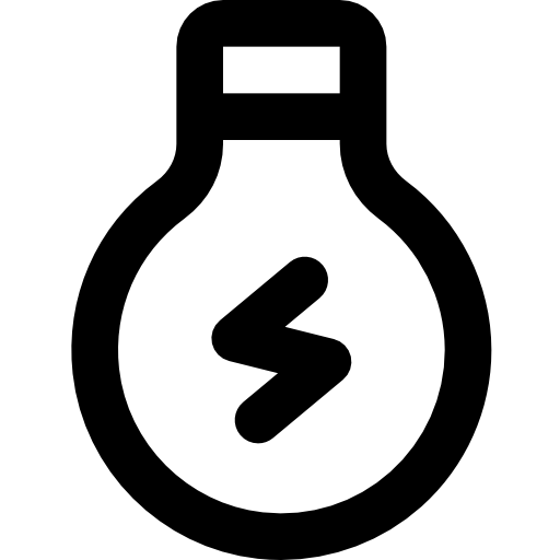 電球 bqlqn Lineal icon