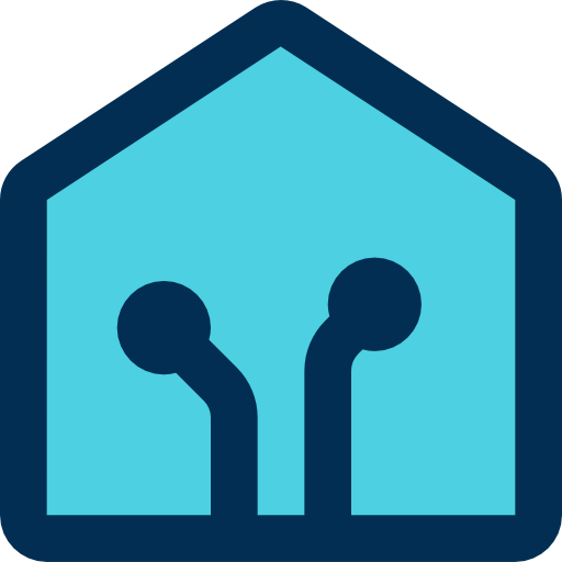 Smart house bqlqn Lineal Color icon