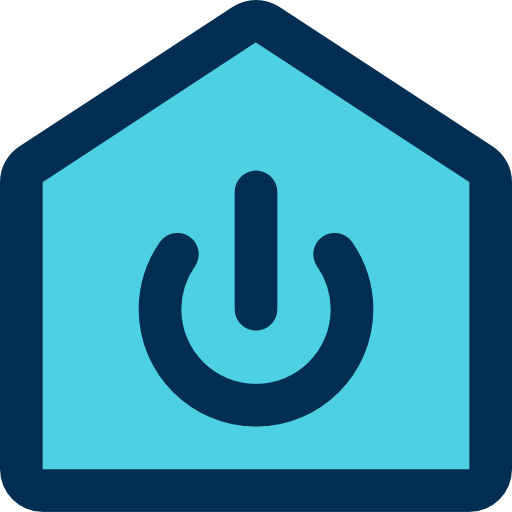 Smart house bqlqn Lineal Color icon