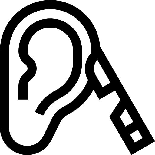 ucho Basic Straight Lineal ikona