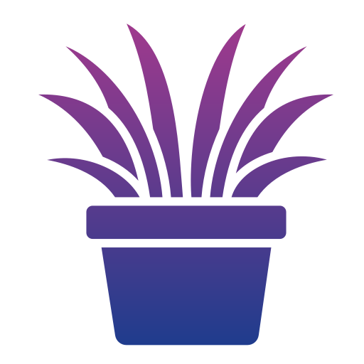 관엽 식물 Generic gradient fill icon