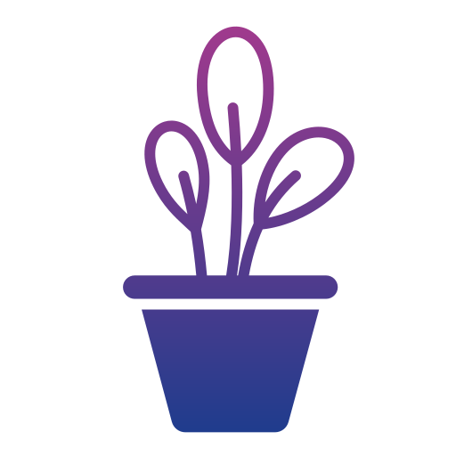 planta Generic gradient fill icono