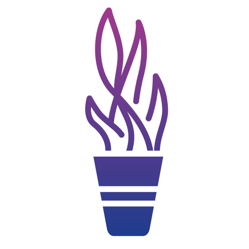 planta Generic gradient fill icono
