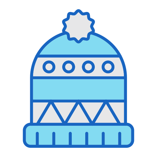 czapka zimowa Generic color lineal-color ikona