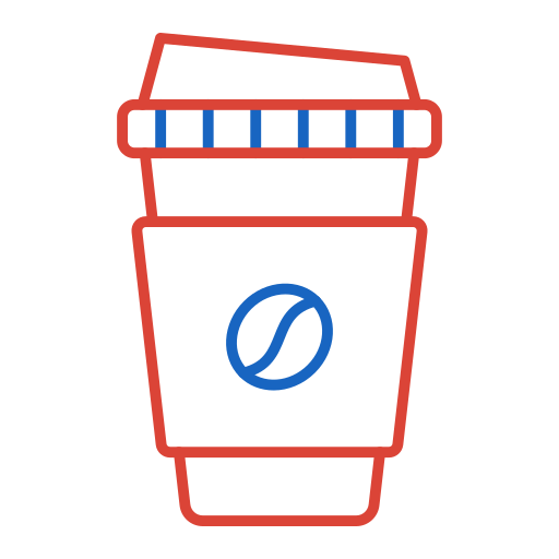뜨거운 커피 Generic color outline icon