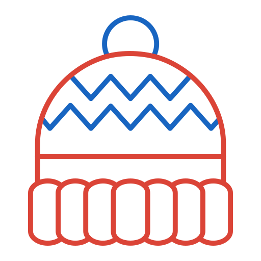 chapéu de malha Generic color outline Ícone