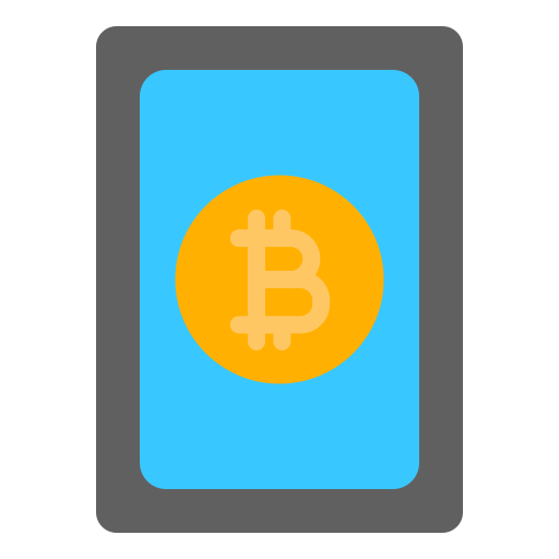 aplikacja bitcoin Generic color fill ikona