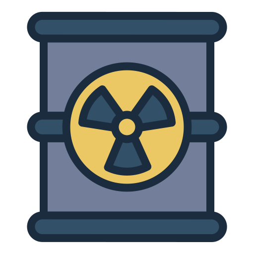 Radioactive Generic color lineal-color icon