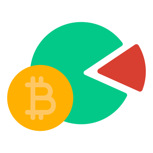 Pie chart Generic color fill icon