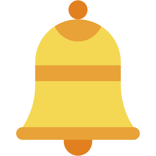 Świąteczny dzwonek Generic color fill ikona