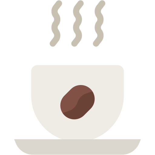 gorąca kawa Generic color fill ikona