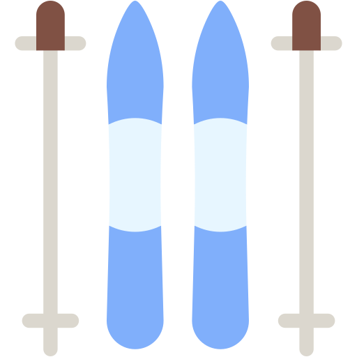 스키 타기 Generic color fill icon