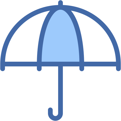 Umbrella Generic color lineal-color icon