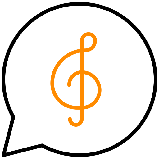 音楽 Generic color outline icon