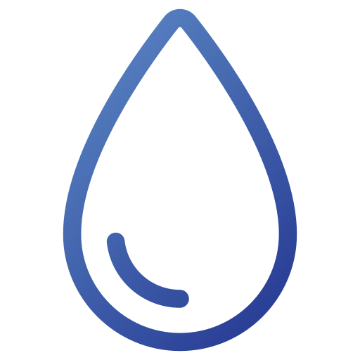Water Generic gradient outline icon