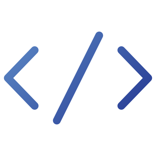código Generic gradient outline icono