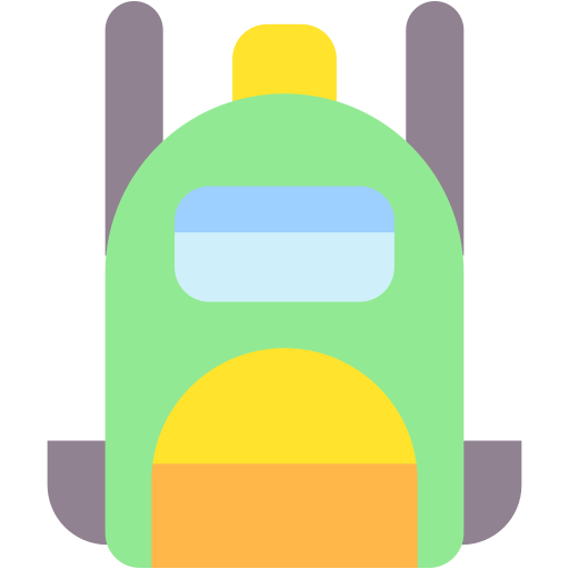 バックパック Generic color fill icon