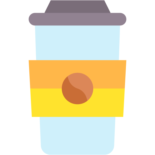 café quente Generic color fill Ícone