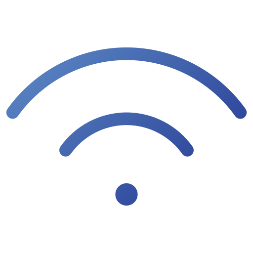 wi-fi Generic gradient outline icon