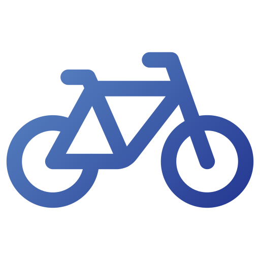 Bicycle Generic gradient fill icon