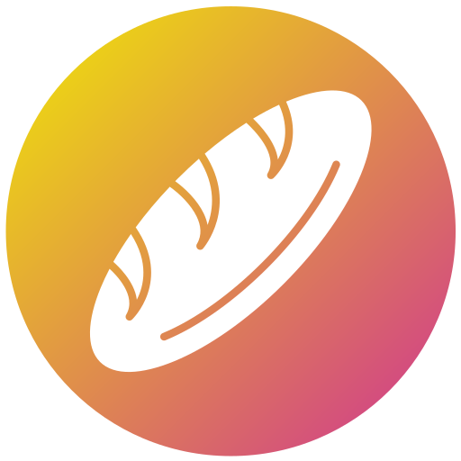 Хлеб Generic gradient fill иконка