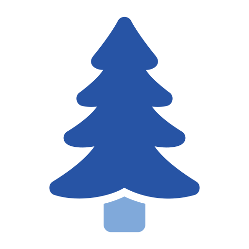 Christmas tree Generic color fill icon