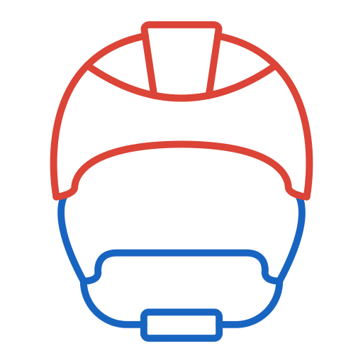 casco Generic color outline icono