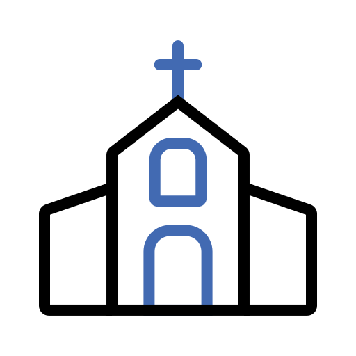 教会 Generic color outline icon
